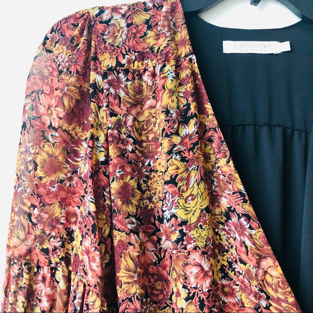 Christy Dawn The Bergen Dress In Mystic Garden SzS - Picture 7 of 15